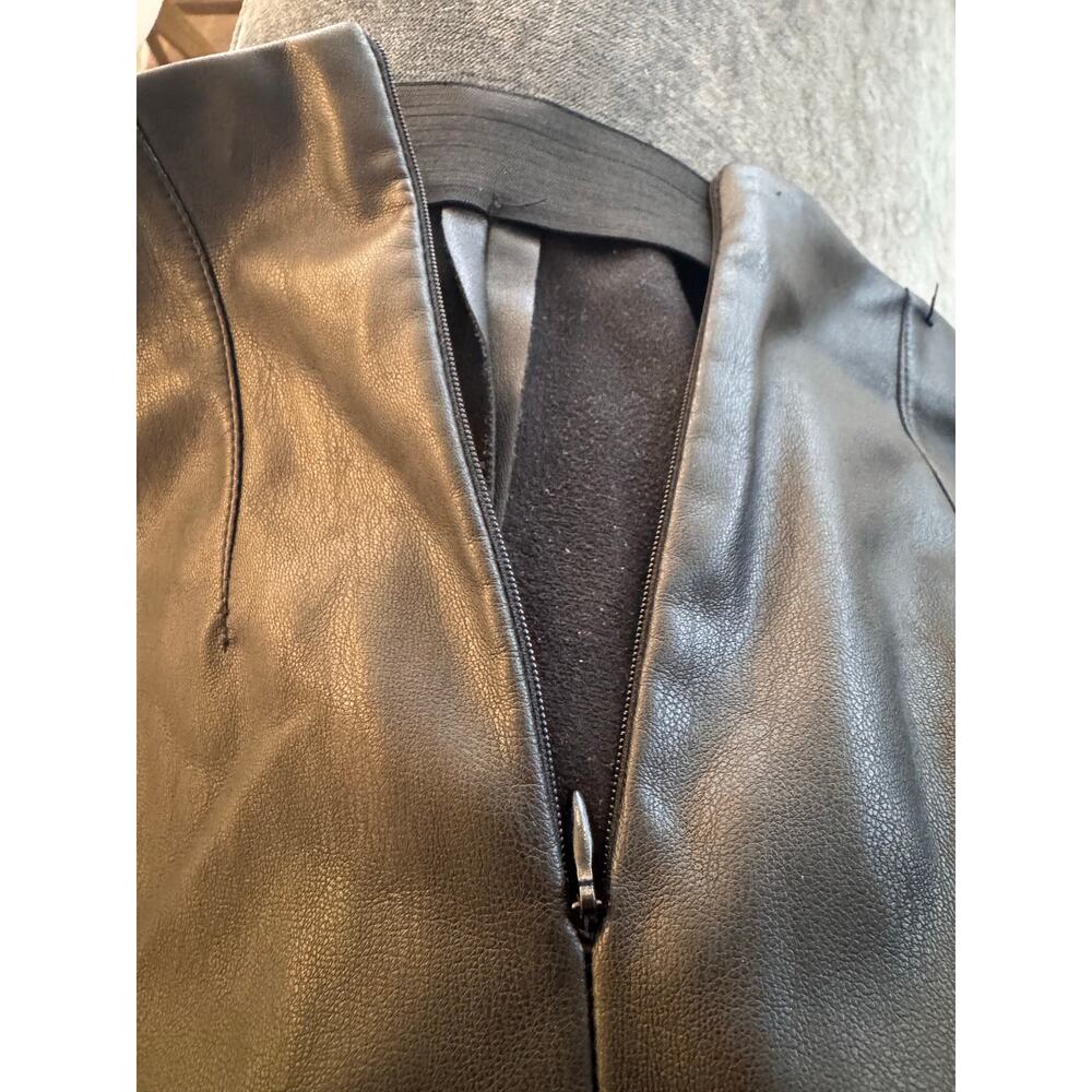 Zara Faux Leather Skinny Pants – Size XSmall - Picture 3 of 8